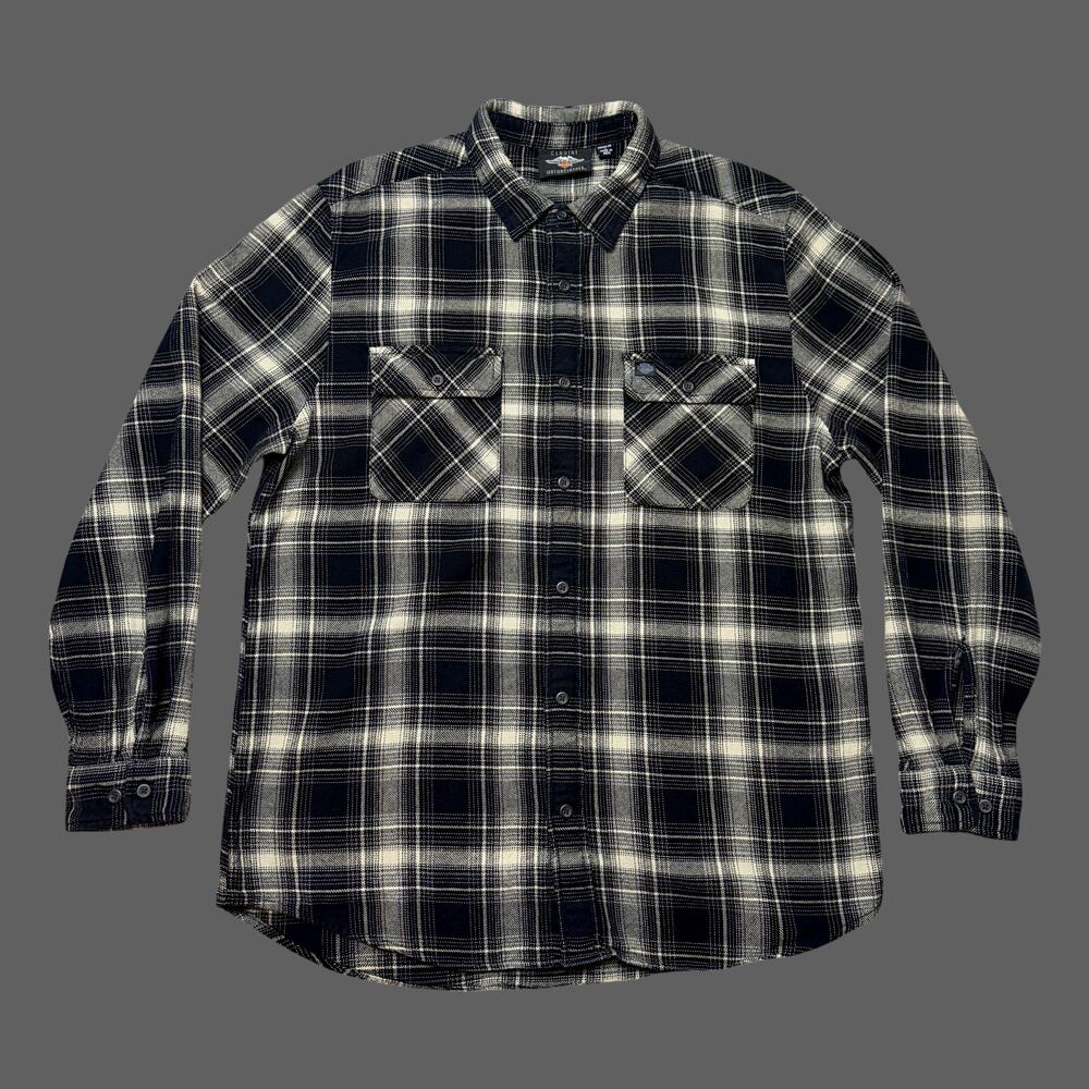 Harley Davidson Flannel Shirt Mens L 'Vintage' Plaid 96197